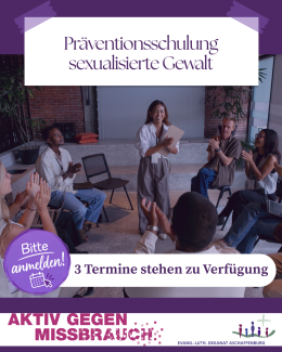 Präventionsschulung sexualisierte Gewalt