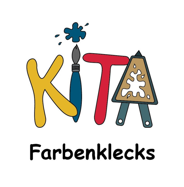 Logo der KiTa Farbenklecks, Hasloch